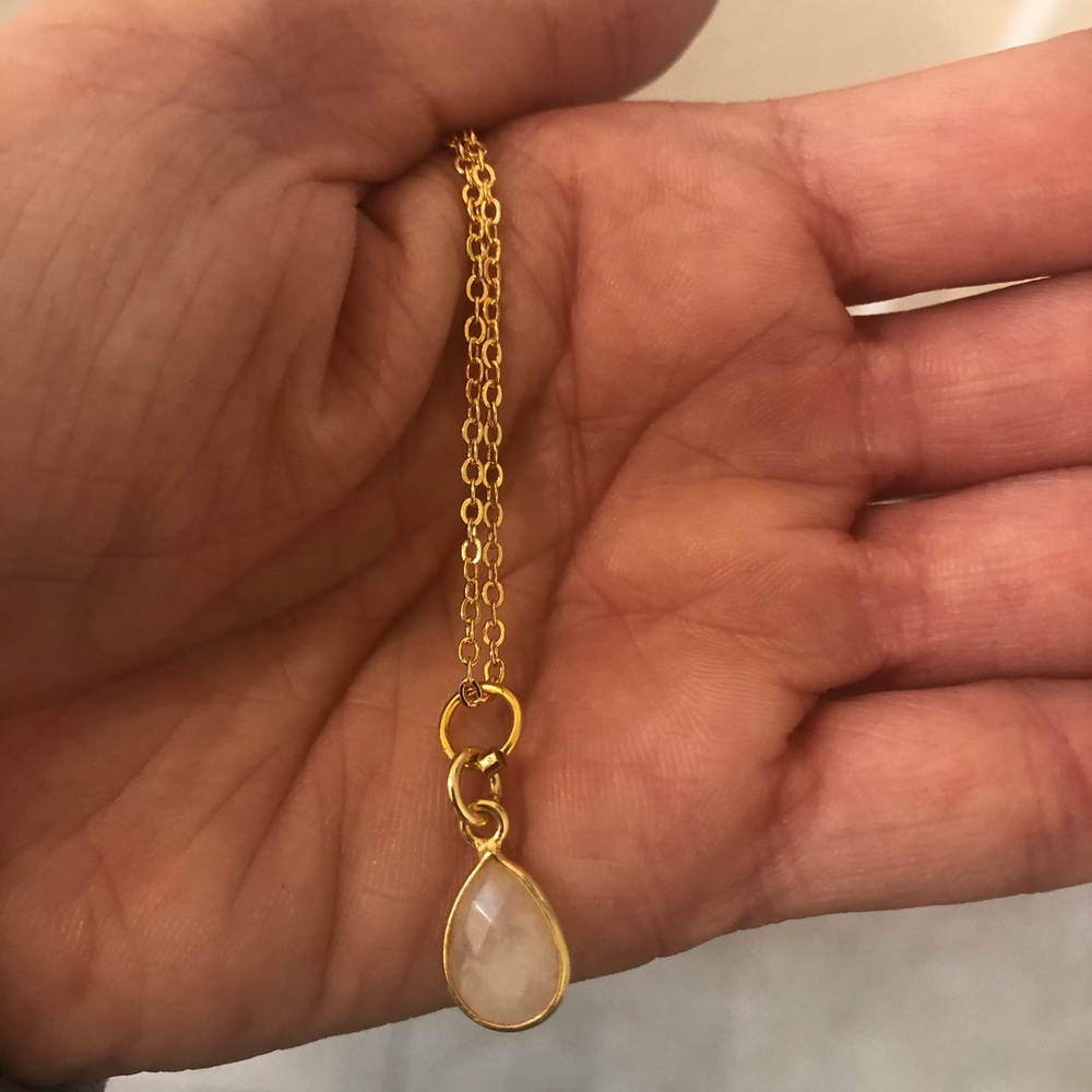 Handmade Moonstone necklace